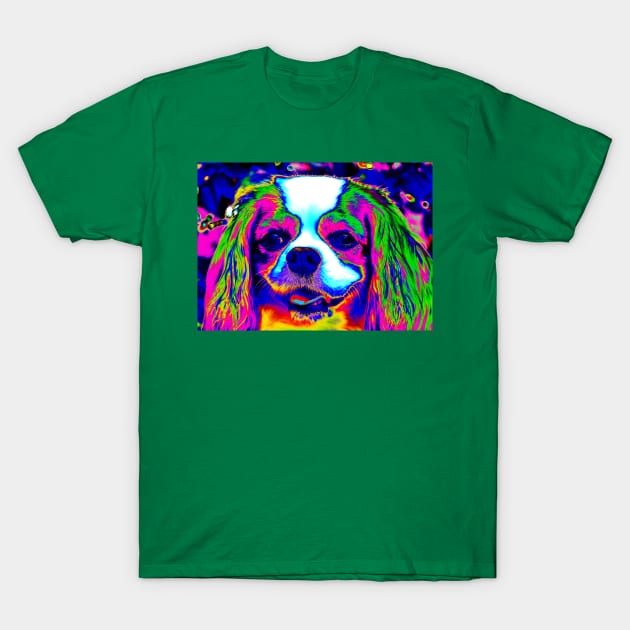 Mardi Gras Dog T-Shirt by BadHabitsLounge